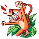 ✊-Go Ape, Telegram Sticker