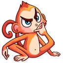 🤔-Go Ape, Telegram Sticker