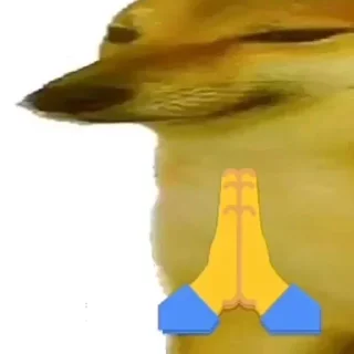 🙏-@GodLag's_1, Telegram Sticker
