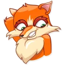 😅-Go, Fox!, Telegram Sticker