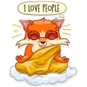 😑-Go, Fox!, Telegram Sticker