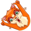 👍-Go, Fox!, Telegram Sticker