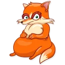 🤰-Go, Fox!, Telegram Sticker