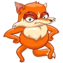 😐-Go, Fox!, Telegram Sticker