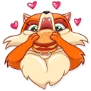 🍔-Go, Fox!, Telegram Sticker
