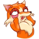 😵-Go, Fox!, Telegram Sticker