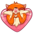 😘-Go, Fox!, Telegram Sticker