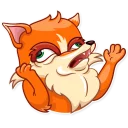 😖-Go, Fox!, Telegram Sticker