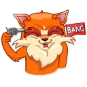 💀-Go, Fox!, Telegram Sticker