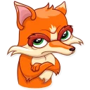 😒-Go, Fox!, Telegram Sticker