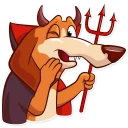 😈-Good Boy, Telegram Sticker