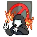 🔥-Resistance Dog, Telegram Sticker