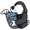 👤-Resistance Dog, Telegram Sticker