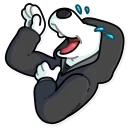 😂-Resistance Dog, Telegram Sticker