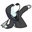 ✈️-Resistance Dog, Telegram Sticker