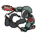 🐩-Resistance Dog, Telegram Sticker