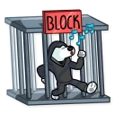 🚶‍♀️-Resistance Dog, Telegram Sticker