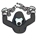 ⛓-Resistance Dog, Telegram Sticker