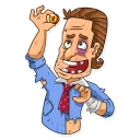 💸-Gordon Gekko, Telegram Sticker