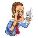📞-Gordon Gekko, Telegram Sticker