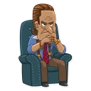 😠-Gordon Gekko, Telegram Sticker