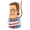 💀-Gordon Gekko, Telegram Sticker
