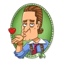 😘-Gordon Gekko, Telegram Sticker
