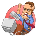 🔥-Gordon Gekko, Telegram Sticker