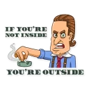 🚬-Gordon Gekko, Telegram Sticker
