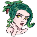 🤔-Medusa, Telegram Sticker
