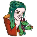 🥴-Medusa, Telegram Sticker