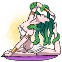 🤸-Medusa, Telegram Sticker