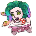 🍄-Medusa, Telegram Sticker