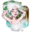 🛁-Medusa, Telegram Sticker