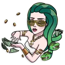 💵-Medusa, Telegram Sticker