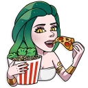 🍕-Medusa, Telegram Sticker