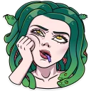 🙄-Medusa, Telegram Sticker