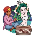 💃-Medusa, Telegram Sticker