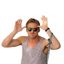 🕶-Ryan Gosling, Telegram Sticker