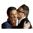 👨‍❤️‍👨-Ryan Gosling, Telegram Sticker