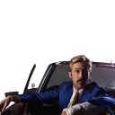 🚘-Ryan Gosling, Telegram Sticker