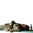 🍾-Ryan Gosling, Telegram Sticker