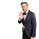 ✋-Ryan Gosling, Telegram Sticker