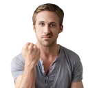 😠-Ryan Gosling, Telegram Sticker