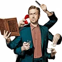 🕷-Ryan Gosling, Telegram Sticker