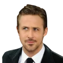 🤔-Ryan Gosling, Telegram Sticker