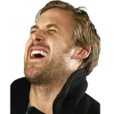 😆-Ryan Gosling, Telegram Sticker