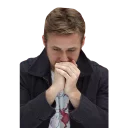 🙏-Ryan Gosling, Telegram Sticker