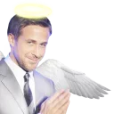 🙏-Ryan Gosling, Telegram Sticker