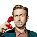 📞-Ryan Gosling, Telegram Sticker